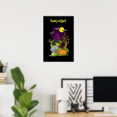 Hallowen Trick oder Treat? Poster (Heimbüro)
