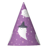 Hallowen Witch Ghost Birthday Party Hat Partyhütchen (Vorderseite)