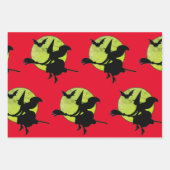 HALLOWEN Wrapping Paper Flat Sheet Set 3 Geschenkpapier Set (Vorderseite 2)