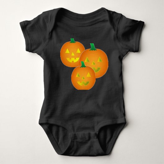 HALLOWET T SHIRT MIT PUMPKIN (Vorderseite)