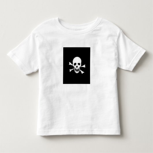 HALLOWEW T SHIRT SKULL KIDS TOP BLACK UND WEISS (Vorderseite)