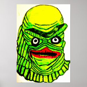 HALLOWEWEE KREATUR AUS DEM ABYSS POSTER