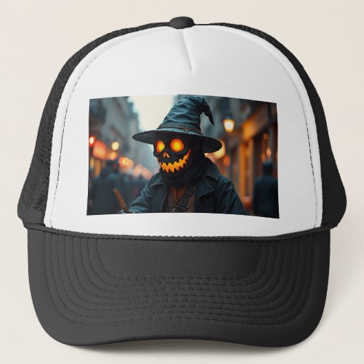 HALLOWEWEEN BALL-GAP TRUCKERKAPPE (Vorderseite)