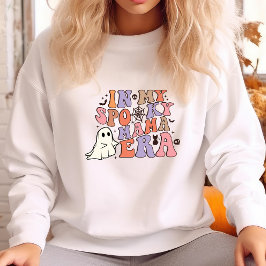 HALLOWEWEEN IN MEINER SPOOKY MAMA ERA SWEATSHIRT