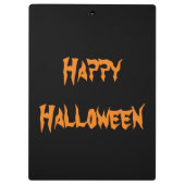HALLOWEWEEN PUMPKIN HEAD SCARECROW PILGRIM KLEMMBRETT (Rückseite)