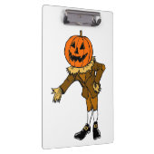 HALLOWEWEEN PUMPKIN HEAD SCARECROW PILGRIM KLEMMBRETT (Rechts)