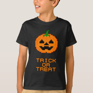 HALLOWEWEEN PUMPKIN - TRICK ODER BEHANDLUNG T-Shirt