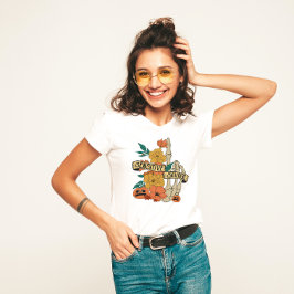 HALLOWEWEEN SENSITIVE SPARUNG SKELETON MIDDLE FING T-Shirt