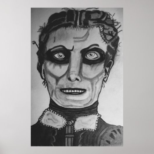 HALLOWEWEER SPUK HAUSHALTSWOHNER GHOST POSTER (Vorne)