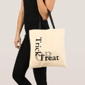 HALLOWEWEER TRICK- ODER BEHANDLUNGSHAUSHALT TRAGETASCHE (Vorderseite (Produkt))