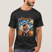 Hallowheek Guinea G Halloween Art T-Shirt (Vorderseite)