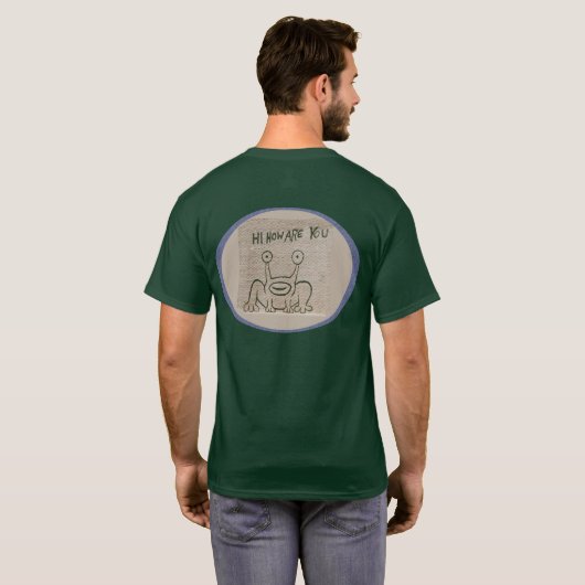 HalloWieGehts T-Shirt (Schwarz voll)