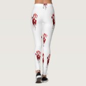 hallowierte blutige Hände Leggings (Rückseite)