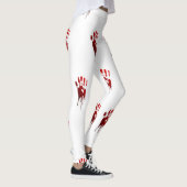 hallowierte blutige Hände Leggings (Rechts)