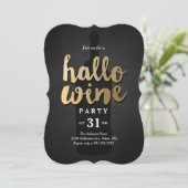 Hallowin Einladung (Stehend Vorderseite)