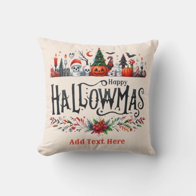 Hallowmas DECOR Halloween Mashup Kissen (Vorderseite)