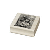 HALLOWS EVE BLACKBIRD WIZARD, HALLOWEEN RAVEN GUMMISTEMPEL (Stempel)