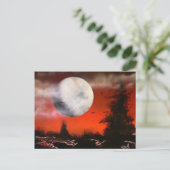 Hallow's Eve Postkarte (Stehend Vorderseite)