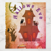 Hallows Eve Weinetikett (Einzelnes Label)