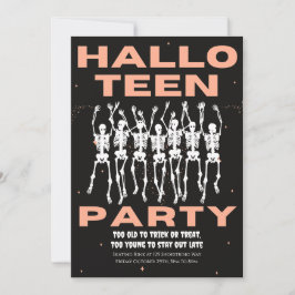 HallowTeen Party, Halloween-Party für Teens Einladung