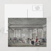 Hall's Library in Margate, 1789 Postkarte (Vorne/Hinten)