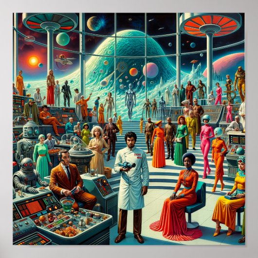 Halls of Justice Poster (Vorne)