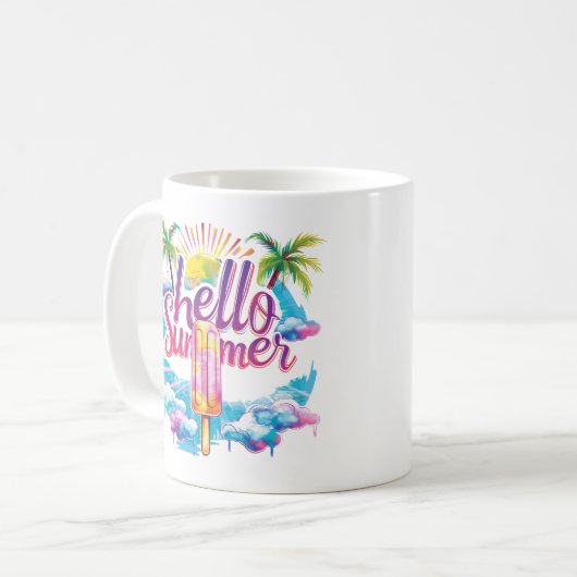 Hallsommer Kaffeetasse (Vorderseite Links)