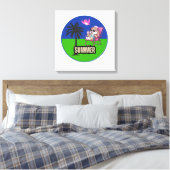 Hallsommer Leinwanddruck (Insitu (Schlafzimmer))