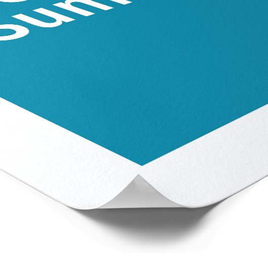 Hallsommer Poster (Ecke)