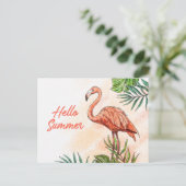 Hallsommer Postkarte (Stehend Vorderseite)