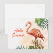 Hallsommer Postkarte (Vorne/Hinten)