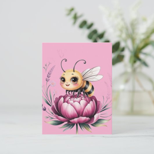 Hallsommer Postkarte (Stehend Vorderseite)