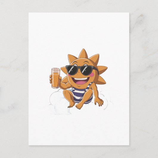 Hallsommer Postkarte (Vorderseite)