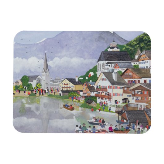 Hallstadt Österreich 1995 Magnet (Horizontal)