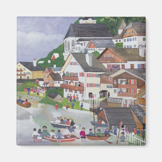 Hallstadt Österreich 1995 Magnet (Vorne)