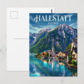Hallstatt Austria Postkarte (Vorne/Hinten)