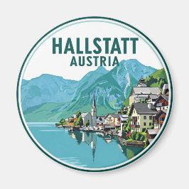 Hallstatt Austria Travel Magnet