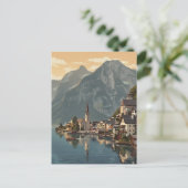 Hallstatt Austria Travel Postkarte (Stehend Vorderseite)