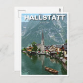 Hallstatt Austria Travel Postkarte (Vorne/Hinten)