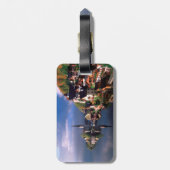 Hallstatt Gepäckanhänger (Rückseite vertikal)