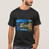 Hallstatt Österreich Bergsee Sommer T-Shirt (Vorderseite)