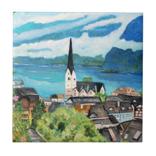Hallstatt, Österreich-Fliese Fliese