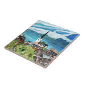 Hallstatt, Österreich-Fliese Fliese (Seite)