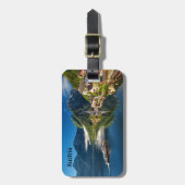 Hallstatt Österreich Gepäckanhänger (Vorderseite vertikal)