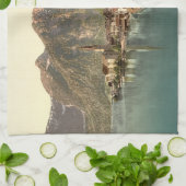 Hallstatt, Österreich Geschirrtuch (Gefaltet)