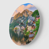Hallstatt Österreich Große Wanduhr (Winkel)