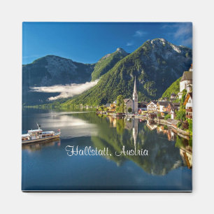 Hallstatt, Österreich landschaftliches Foto Magnet