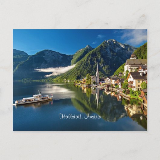 Hallstatt, Österreich landschaftliches Foto Postkarte (Vorderseite)