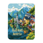 Hallstatt Österreich Magnet (Vertikal)