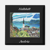 Hallstatt, Österreich Magnet (Vorne)